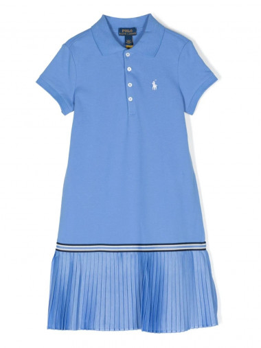 Short sleeve polo dress(7-16)