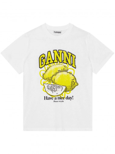 Basic jersey lemon t-shirt